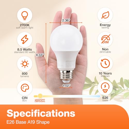 Sylvania LED A19 Light Bulb (24 Count)