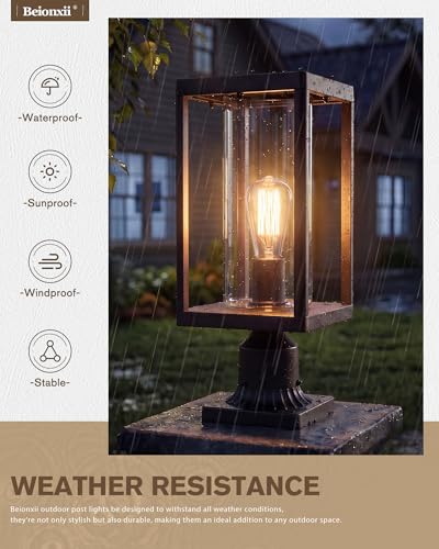 Outdoor Post Lights (2 Count)