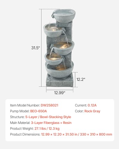 Outdoor Water Fountain