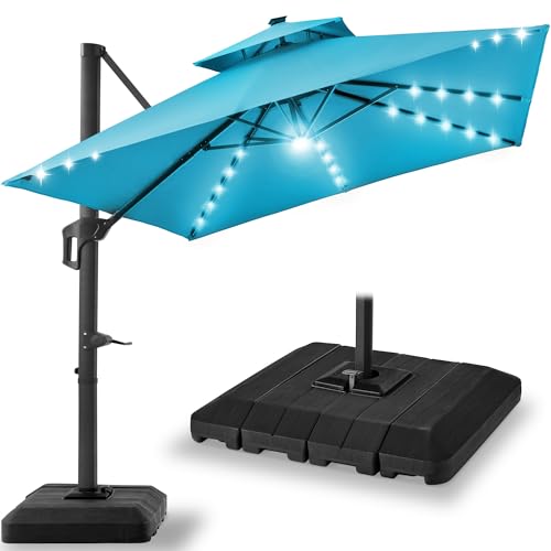 10x10ft Cantilever Patio Umbrella w