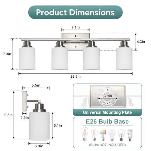 Bathroom Light Fixtures
