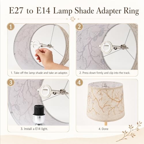 Drum Lampshades for Table Lamps (2 Count)