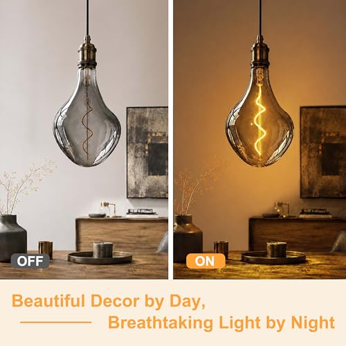 Dimmable Oversized LED Edison Bulb 40 Watt Equivalent