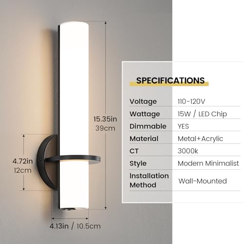Wall Sconce Light (2 Count)