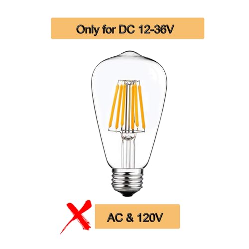 DC 12V 36V E26 Bulb for Outdoor Post Light