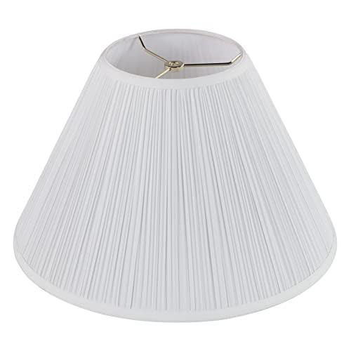 33138 Mushroom Pleated Traditional Spider Lamp Shade