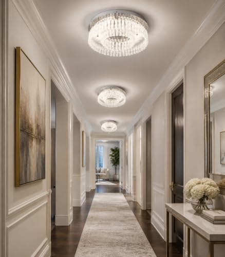 Chrome LED Ceiling Light