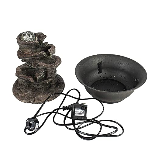 Resin Desktop Rock Waterfall Fountain