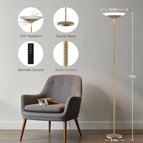 Torchiere Floor Lamp