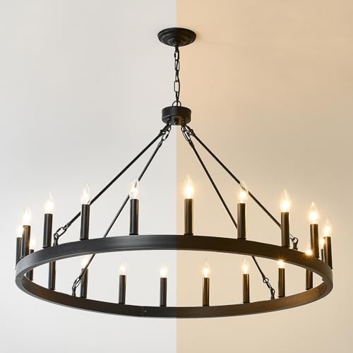 40 Inch Black Chandelier 20