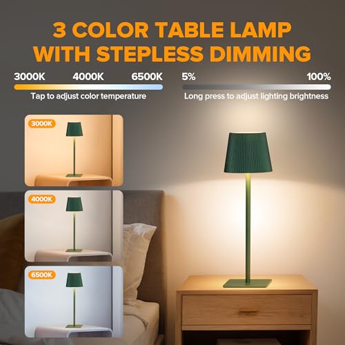 4 Pack Cordless Table Lamp (4 Count)