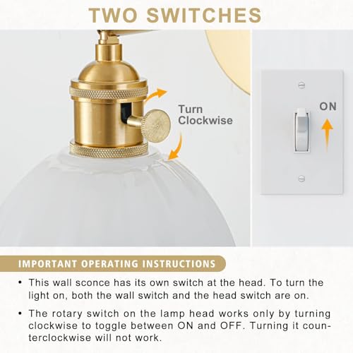 Wall Sconces Set of Two Hardwired