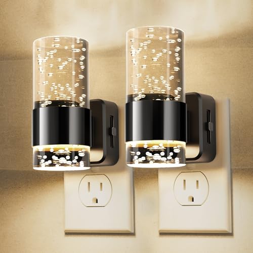 Night Light Dimmable Night Lights Plug into Wall (2 Count)