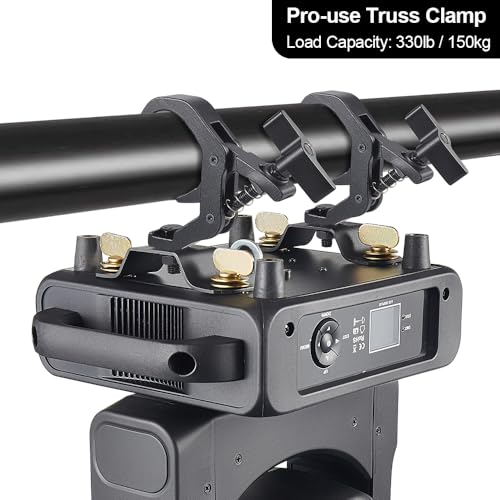 Truss Clamp Stage Lights Clamps Black (4 Count)