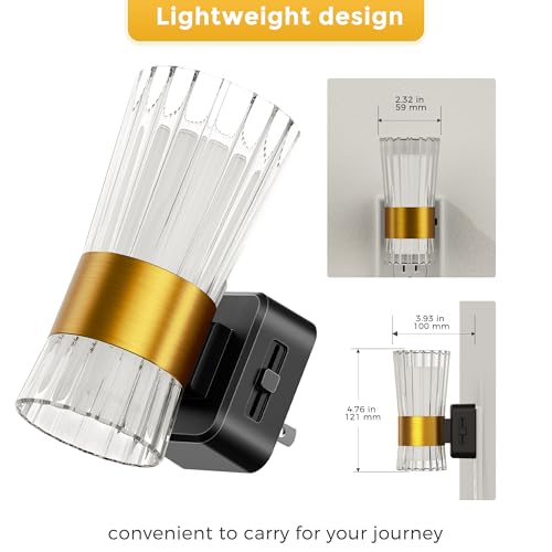 Night Light Night Lights Plug into Wall 3000K Soft Warm 0 (2 Count)