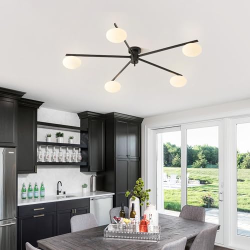 Sputnik Ceiling Light Fixture