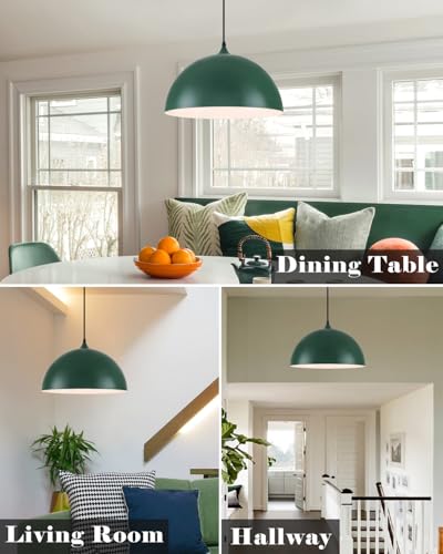 Green Pendant Lights Kitchen Island