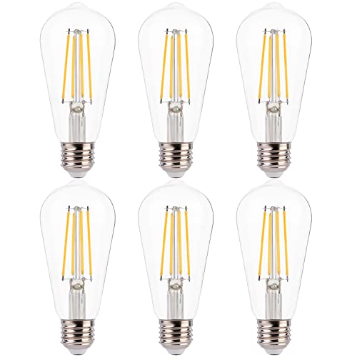 7W LED Edison Bulbs (6 Count)