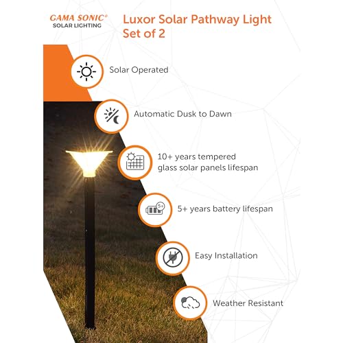 Luxor Solar Pathway Light (2 Count)