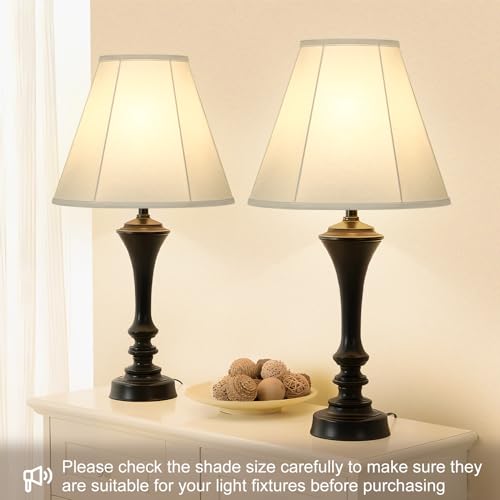 White Lamp Shades Set of 2 (2 Count)