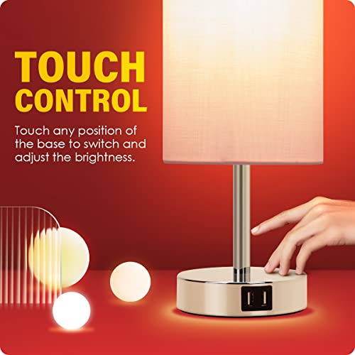 Bedside Lamp with USB Port