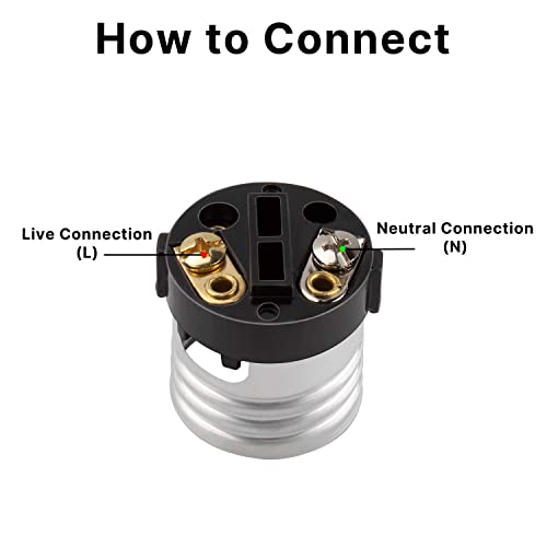 E26 Vintage Lamp Socket (10 Count)