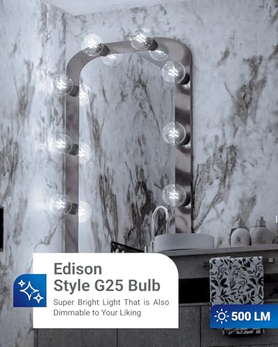Sunco 6 Pack G25 LED Light Bulb (6 Count)