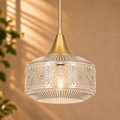 Vintage Gold Pendant Light