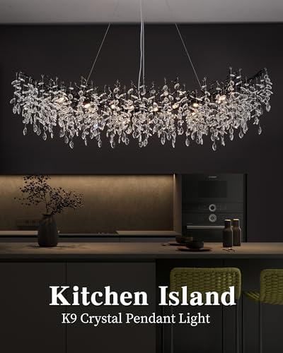 Modern Crystal Chandelier for Dining Room