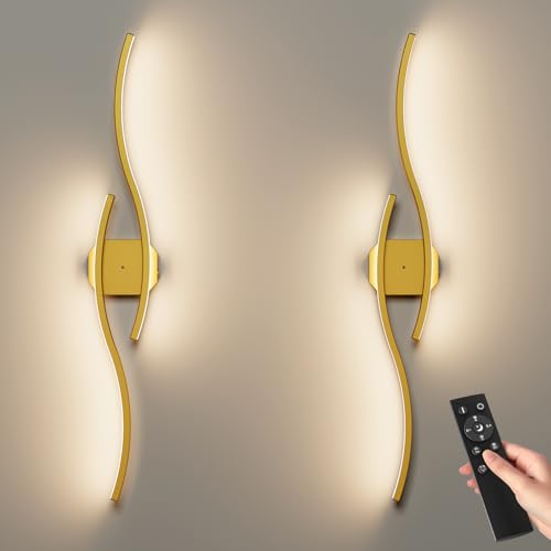 Battery Operated Wall Sconces Set of Two
