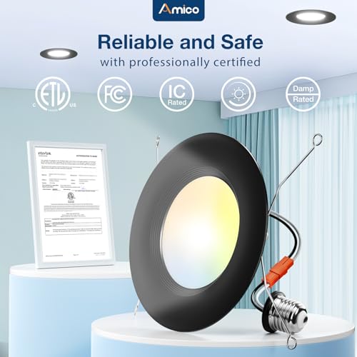 24 Pack 5 6 inch LED Recessed Lighting (24 Count)
