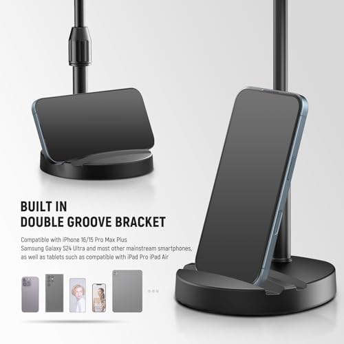 Basics 5" 13cm Desk Ring Light with Stand