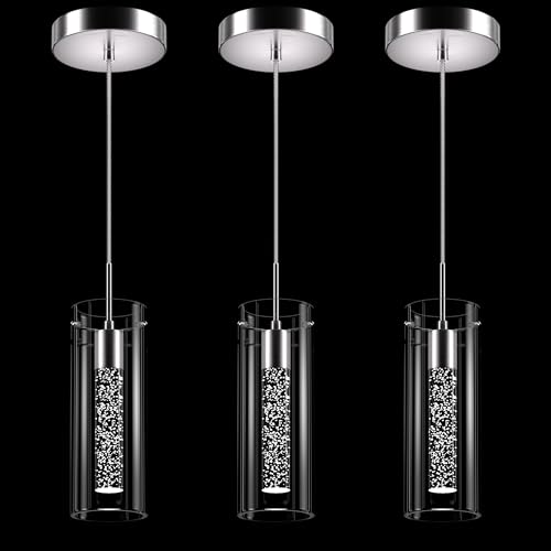 Nickel Pendant Ceiling Light Fixture (3 Count)