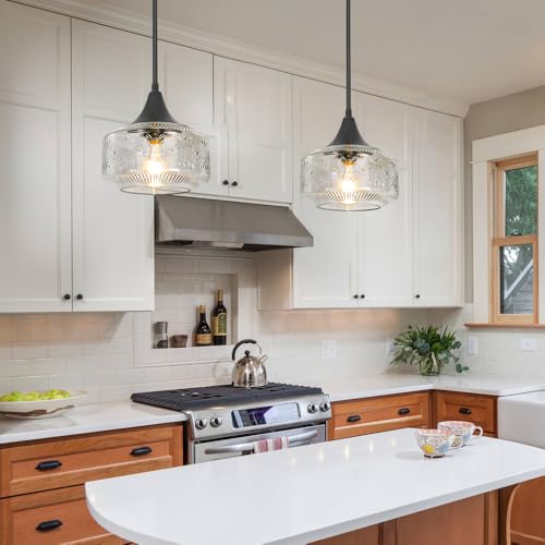 Black Pendant Lights for Island