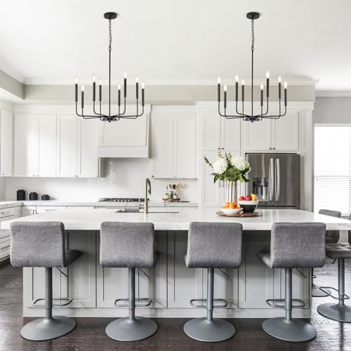 Modern Black Chandelier for Dining Room