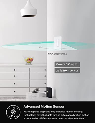 Wi Fi Motion Sensor Switch KS200MP2 (2 Count)