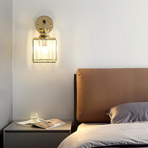 Hardwired Crystal Wall Sconces