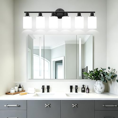 6 Light Bathroom Light Fixtures