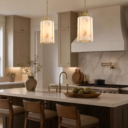 Brushed Gold Alabaster