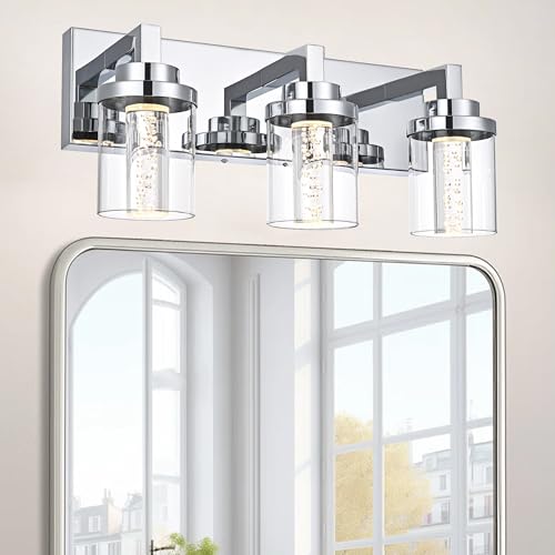 Modern LED Bathroom Vanity Light Bar Chrome