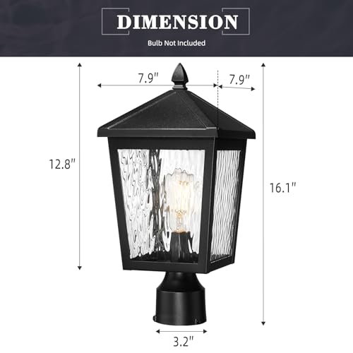Large Lamp Post Light Fixture