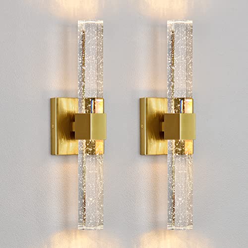 Gold Wall Sconces Set of Two (2 Count)