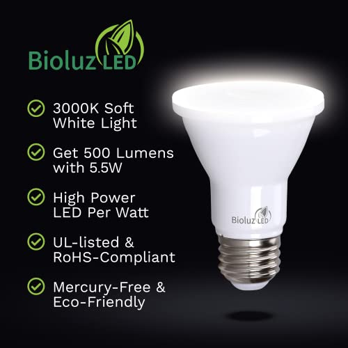 PAR20 Light Bulbs 20 Pack (20 Count)