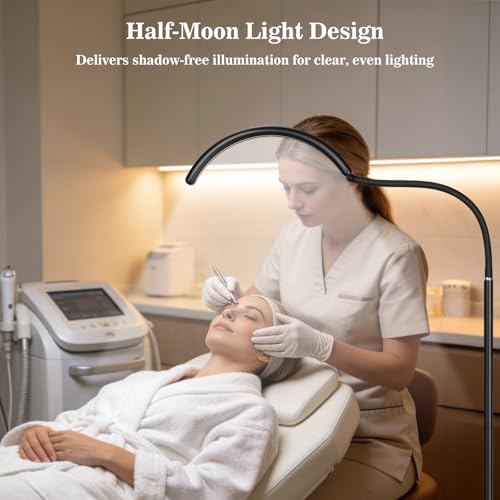 Half Moon LED Floor Light for Eyelash Extensions