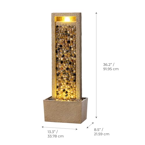 River Rocks Outdoor Water Fountain
