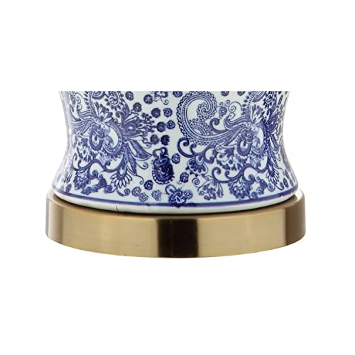 Ellis Chinoiserie Ginger Jar Table Lamp 29.5"
