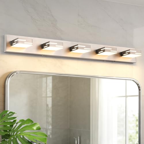 5 Light 5CCT Modern Bathroom Vanity Light Fixtures