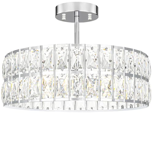 Crystal Ceiling Light Fixture
