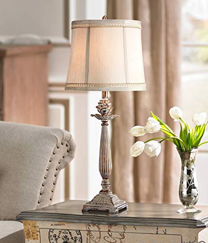 Petite Artichoke 28" Tall Table Lamp Antique French Country Traditional