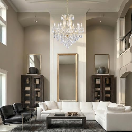 Modern Gold Crystal Chandelier Lighting